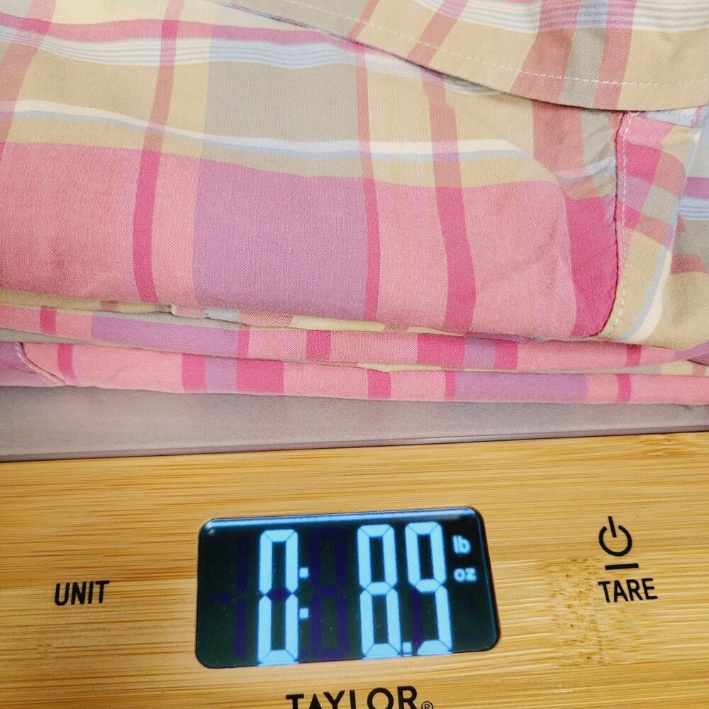 Bonobos Shirt Mens XL Pink Plaid Colorful Career Business Casual Preppy Spring - Picture 10 of 10